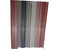 Angerer 3324/5100_800 Balkonbespannung PE-Gewebe Nr. 5100, Braun, 90 cm hoch, Länge: 8 Meter