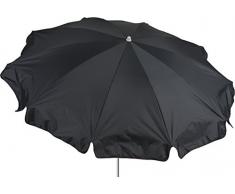 acamp Balkonschirm Sonnenschirm Gartenschirm wasserabweisend 240 cm in anthrazit Bespannung 100% Polyester wasserabweisend