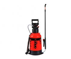 Kwazar 20010006 Orion Super Drucksprühgerät mit Tragegurt 6,0 L, für den Garten, Pflanzenschutzmittel, Pestizide, Chemikalienresistent, rot, 22 x 22 x 64 cm