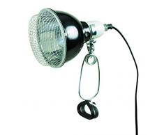 Trixie 76070 Reflektor-Klemmleuchte mit Schutzgitter, 14 x 17 cm