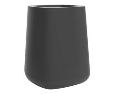 Vondom 42211r – Gefäß quadratisch Hohe 49 x 49 x 60 cm, mit Bewässerungssystem, Anthrazit