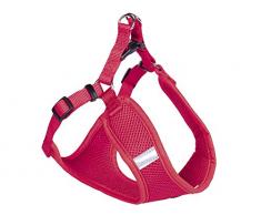 Nobby Geschirr Mesh Reflect rot B: 10mm; L: 41-46cm + 42cm