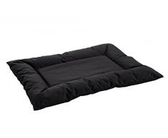 HUNTER Gent Hundebett, wasserabweisend, schmutzabweisend, antibakteriell, 100 x 70 cm, schwarz