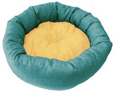 Zoo Med Croci Korb Rotunde Dual für Hunde Azur/gelb 50 cm