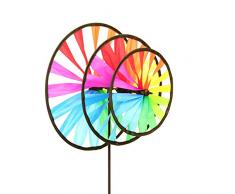 Elliot WMTR30 Wetterfahne Dreifach, mehrfarbig, 30 x 25 x 79 cm