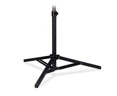 Relaxdays Sonnenschirmständer, Garten & Camping, mobil, klappbar, 25-32 mm, HBT 55x76x76 cm, Stahl Kreuzständer, schwarz