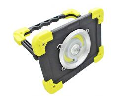 Maximus Arbeitsleuchte, 20 W, LED, 1200 Lumen, 160 Abstand, USB wiederaufladbar, Schwarz/Gelb