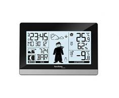 Technoline WS9612 Moderne Wetterstation, schwarz