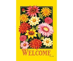 Toland Home Gartenflagge, Blumenstrauß, 31,8 x 45,7 cm, dekorative Frühlingsblume, doppelseitig