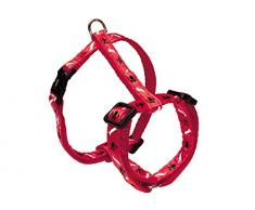 Nobby Geschirr Mini rot Brust 20-35 cm; B: 10 mm