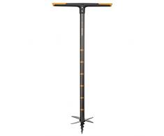 Fiskars Handerdbohrer, Für Löcher bis Ø 200 mm, Schwarz/Orange, QuikDrill, L, 1000640