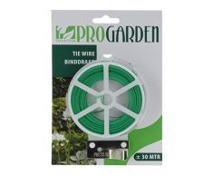 Pro Garden 30 m für Pflanzen Blumen Twist Draht-gebunden für Garten-Befestigung mit Cutter