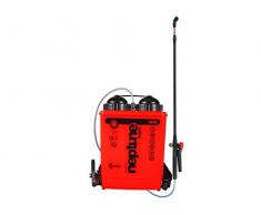 Kwazar 20010009 Neptune Super Rückensprühgerät 15 L für den Garten, Pflanzenschutzmittel, Pestizide, Chemikalienresistent, rot, 20 x 38 x 50 cm