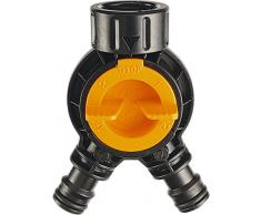 G.F. 8000 – 5070 Stecker Wasserhähne mit doppelter Ausgang, 3/4 