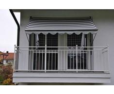 Angerer Exklusiv Klemmmarkise, grau, 400 cm