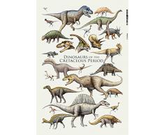 Schatzmix Dinosaurs Cretaceous Period Dinosaurier Geschicht kinderzimmer Metal Sign deko Schild Blech Garten