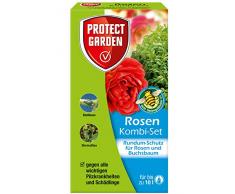 PROTECT GARDEN Rosen Kombi-Set (ehem. Bayer Garten) Rundum-Schutz Paket für Rosen und Buchsbäume sowie andere Zierpflanzen vor Pilzkrankheiten und Schädlinge, 130 ml