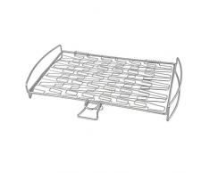 Campingaz 2000014579 Grillkorb Premium für Fisch und Gemüse aus Edelstahl, silber (44 x 31,5 x 6 cm)