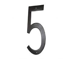 Montague Metal Products Standard-Schriftart, individuelle Hausnummer 4-Inch