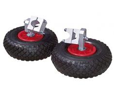 Kerbl 29396 Stützräder für Schubkarre, 2er Set