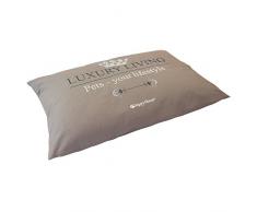 Happy House Luxury Living Basic Kissen, mittel, Taupe