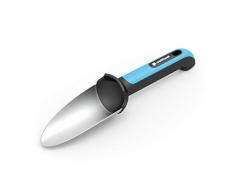 Cellfast Pflanzkelle, Blumenkelle (schmal) ERGO für Einpflanzen von kleinen Topf- und Rabattenpflanzen aus hochwertigem Edelstahl, 42-002