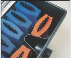 OASE Zubehör Filter, Ersatzschwamm Bio-Smart, rot, 29,1 x 23,2 x 27 cm, 35791