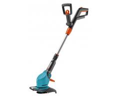GARDENA Akku-Trimmer EasyCut Li-18/23R ohne Akku: Rasentrimmer für kraftvolles Rasentrimmen, mit Stielneigungsverstellung und Teleskopstiel, 230 mm Schnittkreis, RotorCut Schneidsystem (9823-55)
