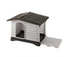 Ferplast 87257099 Hundehütte DOG VILLA 110, Maße: 111 x 84 x 79 cm
