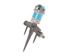 Cellfast Sektorenregner POWER sz IDEAL™ 6-Funktion-Regner auf Erdspieß Basis, ausgeführt aus Kunststoffen hoher Qualität, Bewässerungsfläche beträgt 346 m2, 52-061