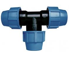 Cornat Bewässerungssystem Reduzier-T-Stück PE-Rohr, Ø 32 und 25 mm, Polypropylen für Kaltwasser