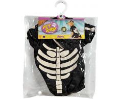 Rubies Offizieller Skeleton-Kapuzenpullover, Hunde-Kostüm für Halloween