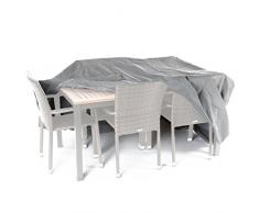 Ultranatura Gewebeschutzhülle für Gartenmöbel Sylt, robuste Abdeckung aus wasserdichtem Polyester, ca. 230 x 165 x 80 cm