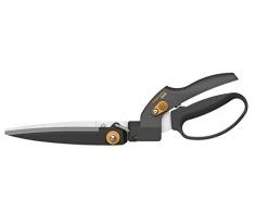 Fiskars Rasenkantenschere GS40, Einstellbarer Schneidewinkel (180°), Länge: 35,5 cm, Stahl/Kunststoff, Schwarz/Orange, SmartFit, 1023632