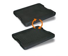 Enders Guss-Wende-Platte, 7848, für Gasgrill BROOKLYN, 2-Brenner, Gourmet BBQ, Gussplatte, massive Grillplatte, 1/1 Grillfläche, Guss, Gusseisen