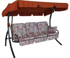 Angerer Comfort Hollywoodschaukel rot