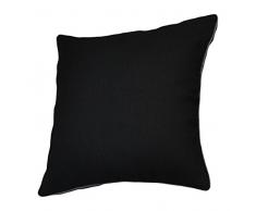 Angerer 4757/137 Classic Sofakissen 40 x 40 cm Design Style, schwarz