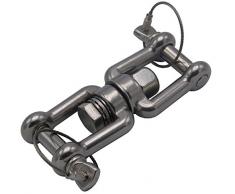 KLIFFHÄNGER Dreh Wirbel mit Kugellager für Hängesessel | bis 180 Kg Edelstahl | Verschiedene Varianten