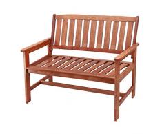 Ldk Garden Gartenbank Holz braun natur