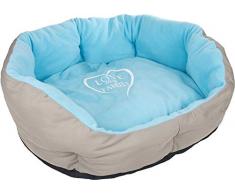 Flamingo Shabby Chic Korb für Hunde 70 cm