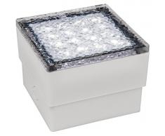 MCShine - LED Bodenleuchte | Pflasterstein | 10x10x7cm, 80 lm, IP65, 230V, 4000K