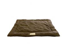 Ellie-Bo Hundebett aus Sherpa-Fleece, passend für Käfige 91,4 cm (91 Zoll), Braun
