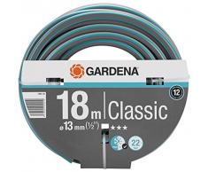 Gardena Classic Schlauch Aktion 13 mm (1/2 Zoll), 18 m: Universeller Gartenschlauch aus robustem Kreuzgewebe, 22 bar Berstdruck, UV-bestÃ¤ndig, ohne Systemteile (18001-20)