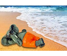 ABC Home Garden Deko ♡ ♡ Dekofigur Cooler Elefant ♡ Gartenfigur ♡ Innen- & Außenbereich ♡ ♡, Mehrfarbig