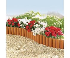 Prosper Plast ipal5-r624 270 x 24 cm Garten Palisade – Terracotta