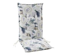 BEST Sesselauflage hoch STS, 120 x 50 x 7 cm, grau