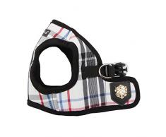Puppia PAMA-AH978 Junior Westen Geschirr, XL, schwarz