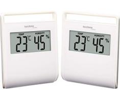 technoline Set WS9440 digitales Thermometer Doppelpack, weiß