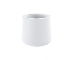 Vondom 42209r – Vase rund mit Ø 68 x 60 cm, mit Bewässerungssystem, Weiß