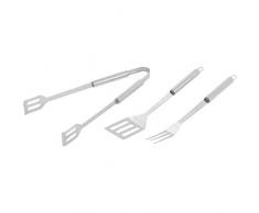 Tepro Grillbesteck, Silber, 3-teilig
